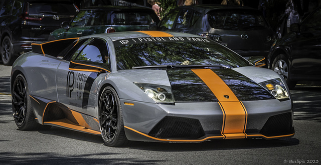 in den Strassen von Fort Langley: Lamborghini Murciélago (© Buelipix)