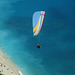 Hang gliding over Myrtos beach.