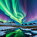 Une aurore boréale en Islande , que je ne verrais peut-être jamais réellement , aussi je l’ai créée avec l’IA .
