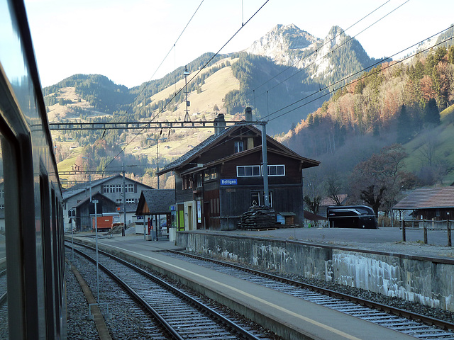 Bahnhof Boltigen im Simmental