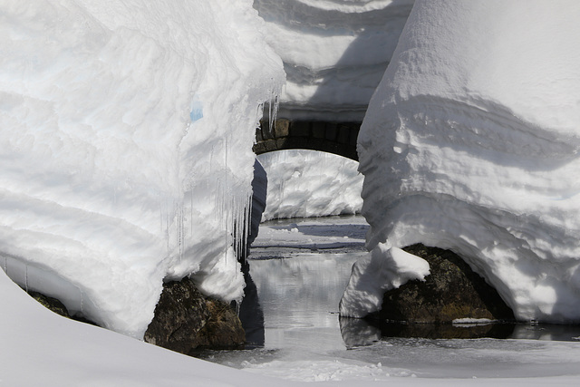 Snowy Bridge