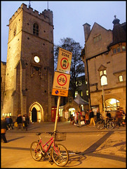 eyesore pedestrian zone signs