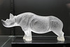 Lalique glass rhino