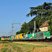 Train de machines à Fleurville