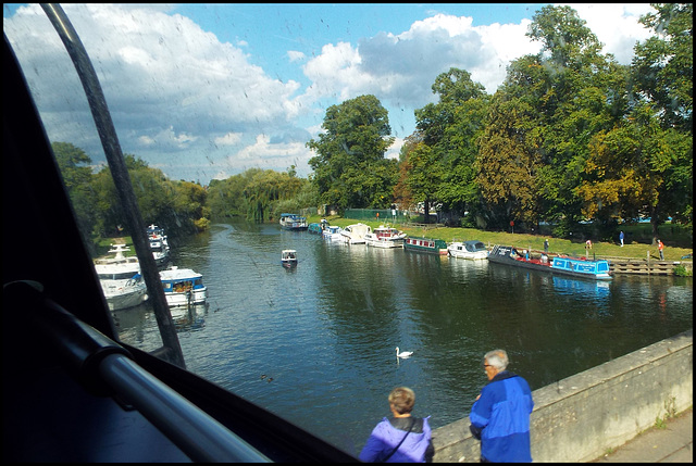 it's still the Thames, Clive!