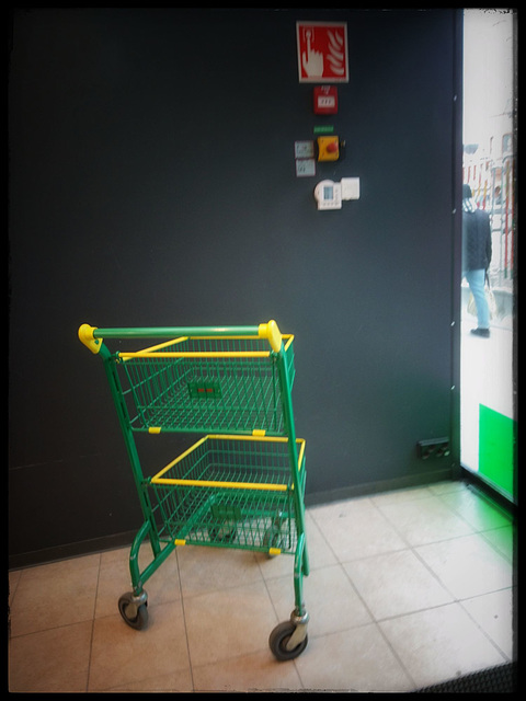 #06 A lonely shopping trolley