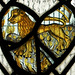 Stained Glass fragment, Rolleston on Dove Church, Staffordshire