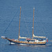 Sailing ship off Kefalonia