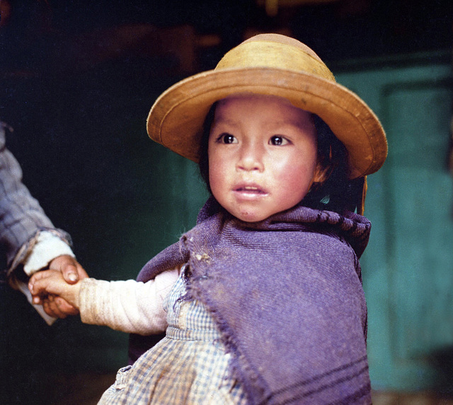 Little girl from Huancayo