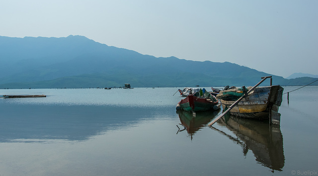an der An Cư-Lagune, unterwegs von Hue nach Da Nang (© Buelipix)