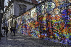 John Lennon Wall (Prague 2014) ... P.i.P.   (© Buelipix)