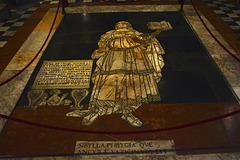 Italy, Duomo di Siena, Mosaic Floor Decoration on the Right