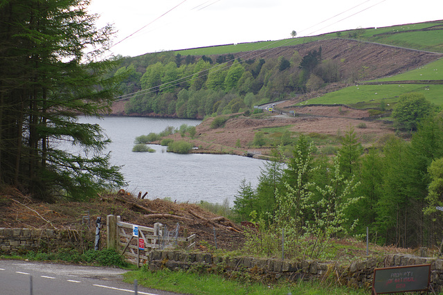 Torside Reservoir - Longdendale in Derbyshire