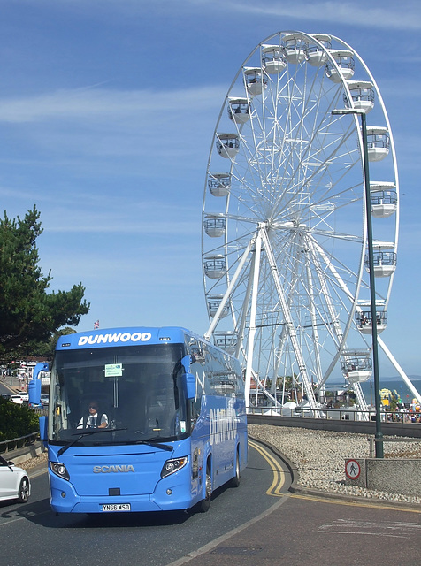 Dunwood Travel YN56 WSD in Bournemouth - 1 Jun 2018 (DSCF4081)