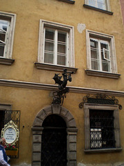 Details on façade.