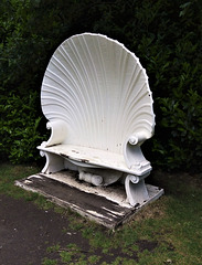 HBM! Shell seat at Strawberry Hill.