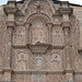 Peru, Puno, Stucco Fretwork on the Front of the Cathedral