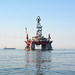 Namibia, West Eclipse Drilling Jack up in Walvis Bay