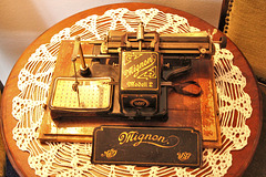 Mignon Schreibmaschine Modell 2 anno 1904