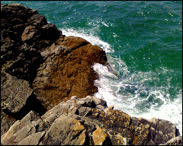 St Agnes Head -at the end.