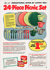 Lipton Tea Ad, 1953