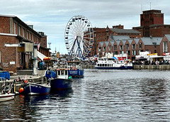 Am 'Alten Hafen' in Wismar