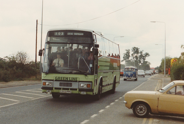 County or Sovereign (ex LCNE) C203 PPE in Red Lodge - 3 Sep 1988