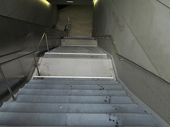 Treppe zur U-Bahn