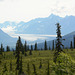 Alaska, The Matanuska Glacier from Glenn Highway