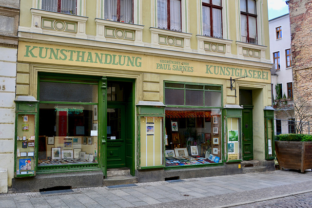 Lutherstadt Wittemberg 2017 – Kunsthandlung