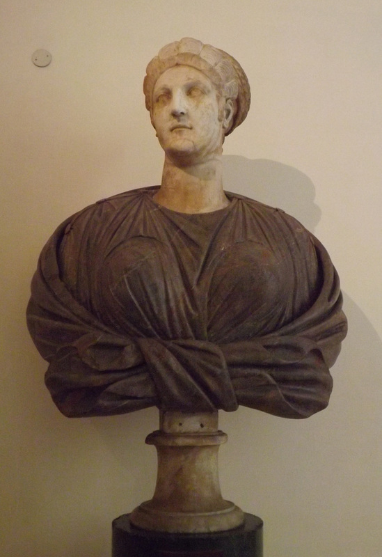 Bust of Matidia in the Palazzo Altemps, June 2014