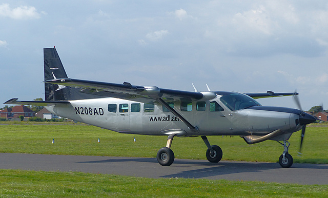 N208AD at Solent Airport (1) - 4 August 2021