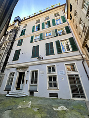 Genova 2025 – House where Albert Einstein stayed