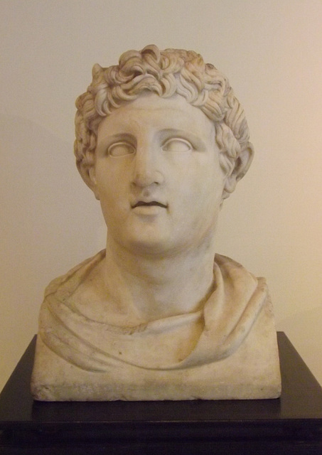 Alexander or Demetrius Poliorcetes Herm from the Villa dei Papiri in the Naples Archaeological Museum, June 2013