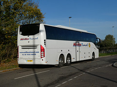 Mil-Ken Travel J50 MKT (151-G-1748, BX64 UMH) at the Mildenhall Hub/MCA - 1 Nov 2021 (P1090819)