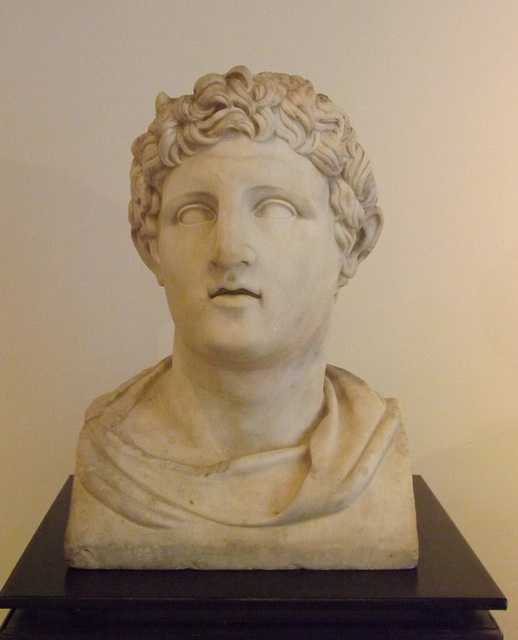 Alexander or Demetrius Poliorcetes Herm from the Villa dei Papiri in the Naples Archaeological Museum, June 2013