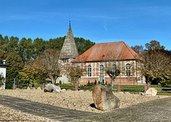 Alte Fachwerkkirche in Steinau