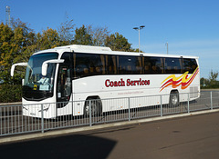 Coach Services of Thetford MX15 KLA at the Mildenhall Hub/MCA - 1 Nov 2021 (P1090825)