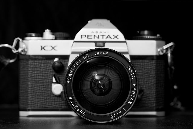 March 28: Pentax KX and a "K" 20mm f/4