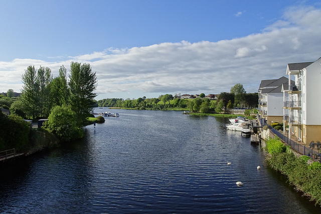 River Erne At Enniskillen