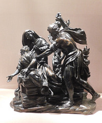 The Sacrifice of Jephthah's Daughter by Soldani in the Metropolitan Museum of Art, February 2020