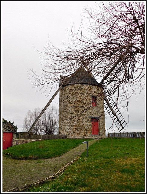 Le moulin de la Saline à Cherrueix (35)