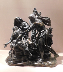 The Sacrifice of Jephthah's Daughter by Soldani in the Metropolitan Museum of Art, February 2020