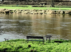 Bank an der Elbe