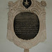 Memorial to John Handford, Saint John's Church, Shobdon, Herefordshire
