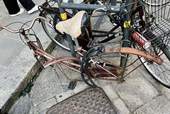 Florence 2023 – Bicycle slowly disappearing