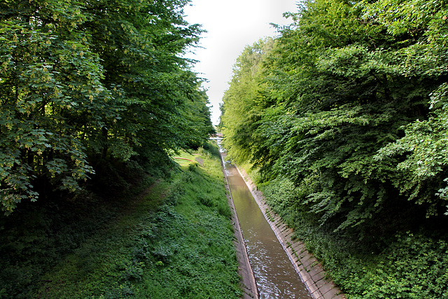 Hüller Bach, Stadtgrenze Wanne-Eickel/Gelsenkirchen