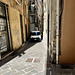 Genova 2025 – Driving through narrow streets