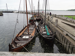 Oars are ready when needed and a good supply of stones have been added for ballast.