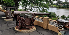 Naval Guns in Maryborough Aust